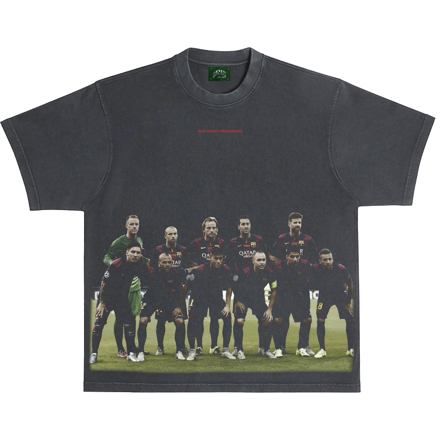 BARCA 2015 VINTAGE BLACK TEE
