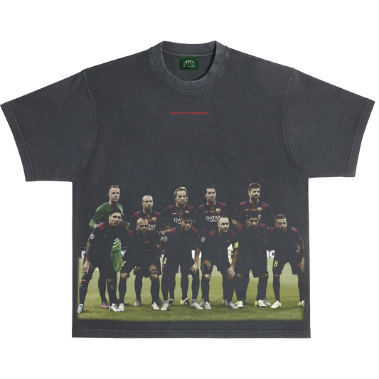 BARCA 2015 VINTAGE BLACK TEE