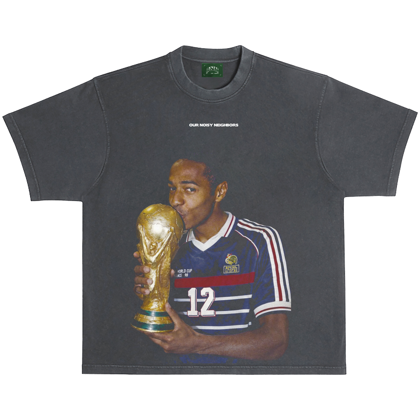 WC HENRY VINTAGE BLACK TEE