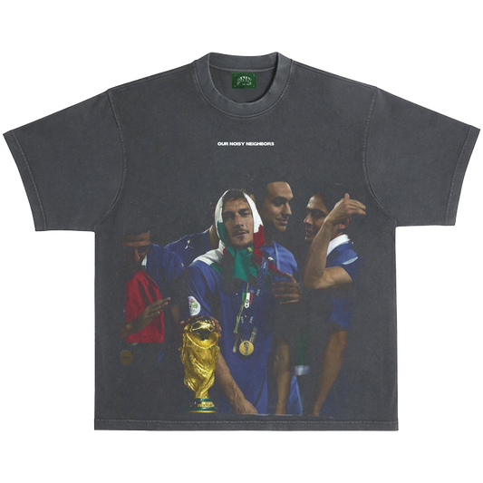 WC TOTTI VINTAGE BLACK TEE