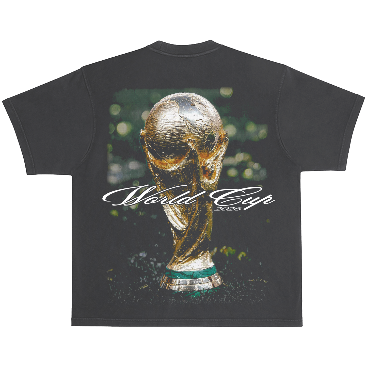 WC26 TROPHY VINTAGE BLACK TEE