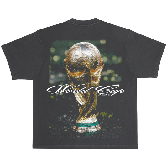 WC26 TROPHY VINTAGE BLACK TEE