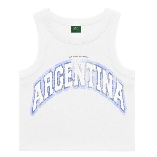 WMNS ARGENTINA WHITE TANK TOP