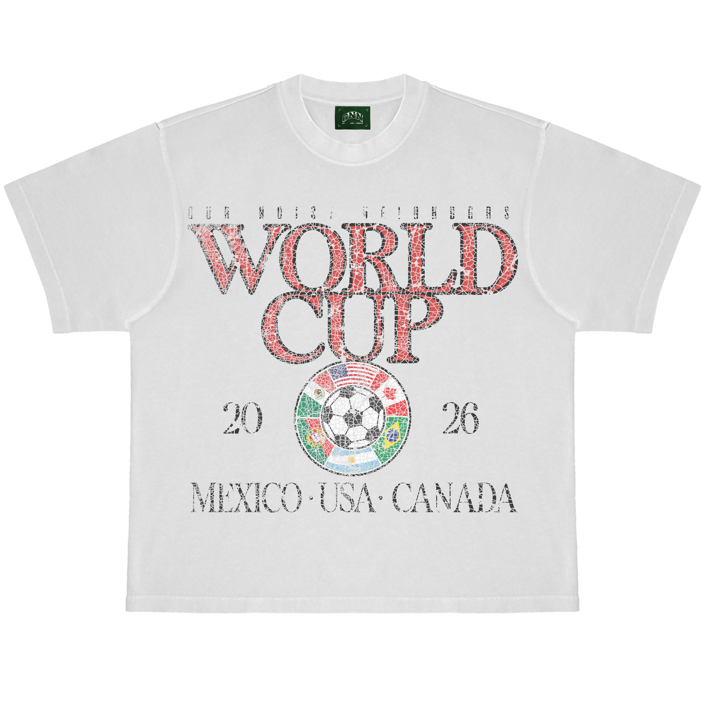 WORLD CUP 26 WHITE TEE