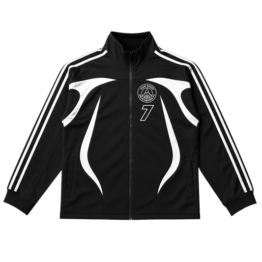 ONN FC BLACK WARM UP JACKET