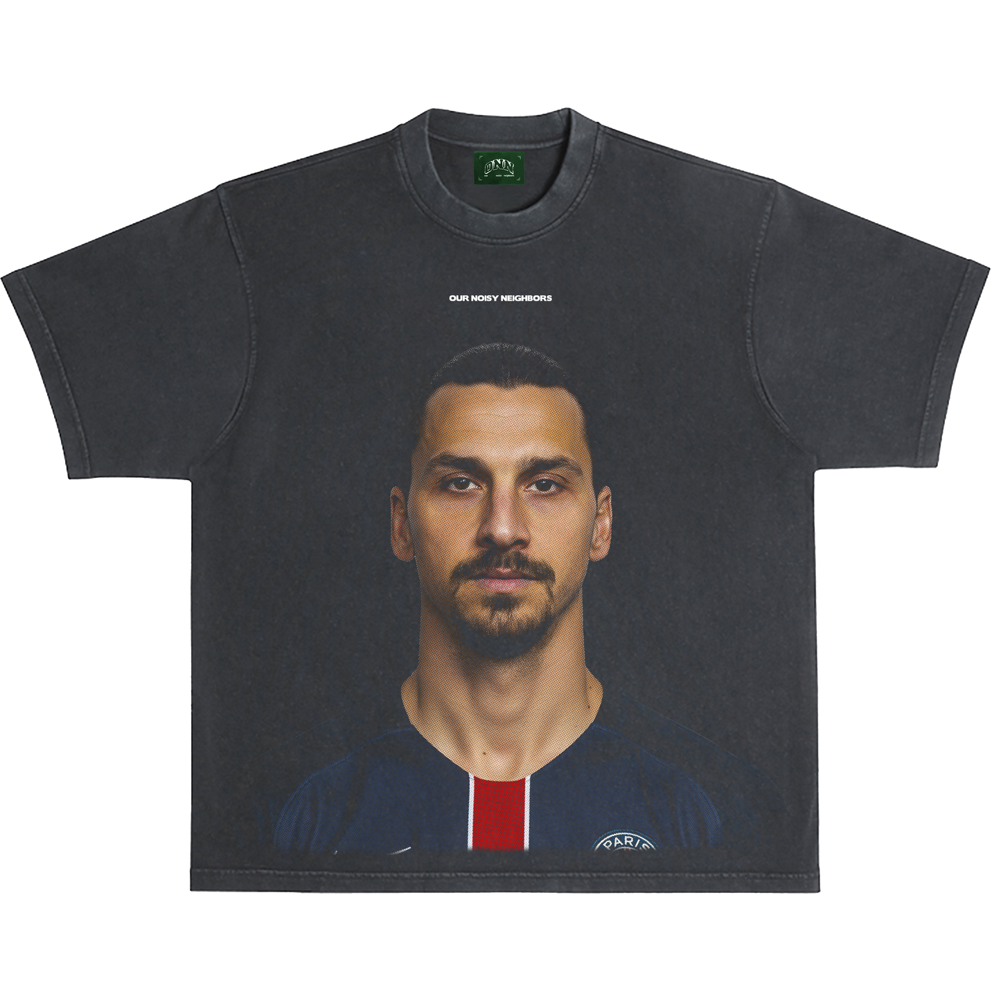 IBRA VINTAGE BLACK TEE