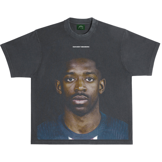 OUSMANE BALLON D'OR VINTAGE BLACK TEE
